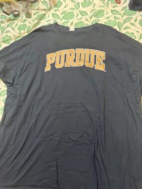 Purdue Men’s Navy Graphic Tee